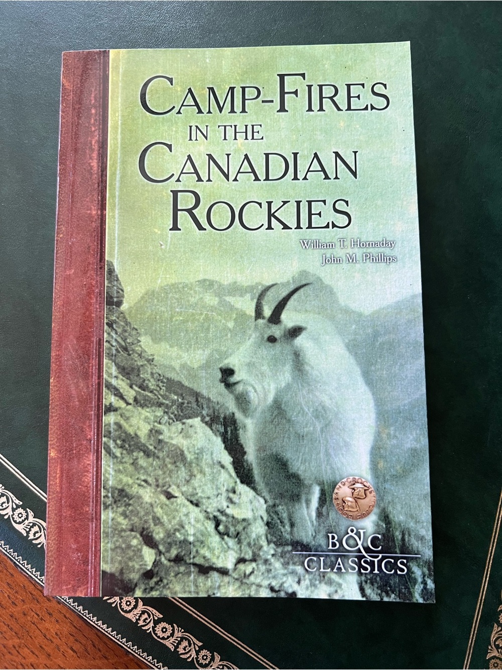 Softback Book Camp-Fires in the Canadian Rockies by William T. Hornaday